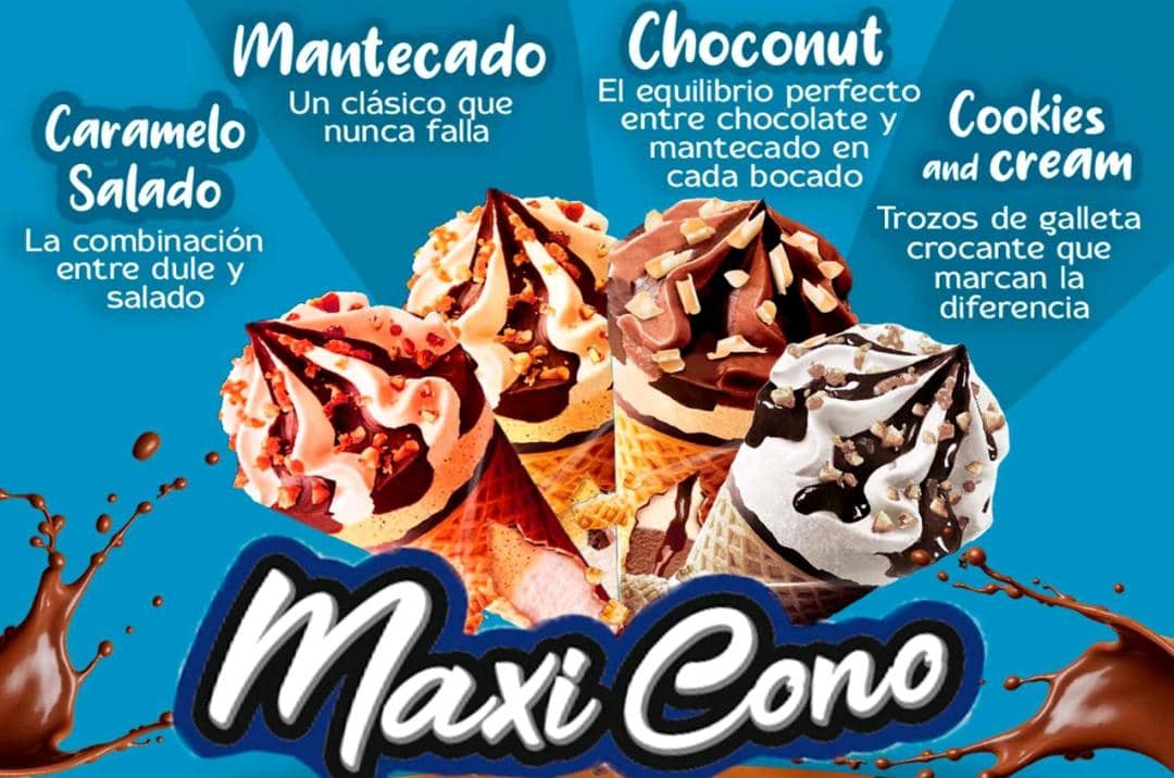 HELADOS MAXI CONO 